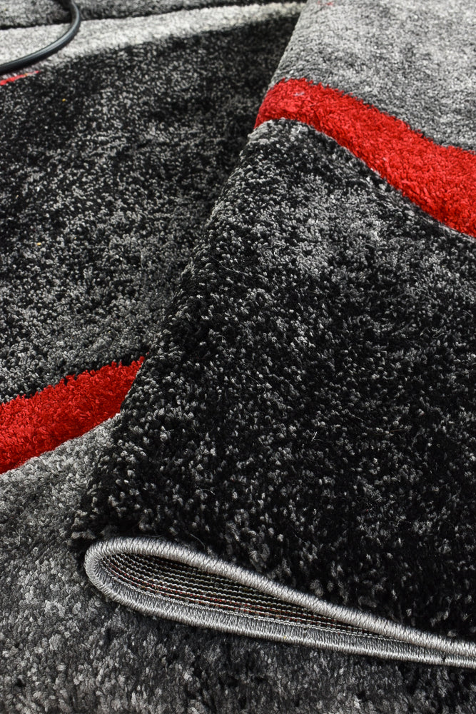 Dahlia 37 Dark Grey Red
