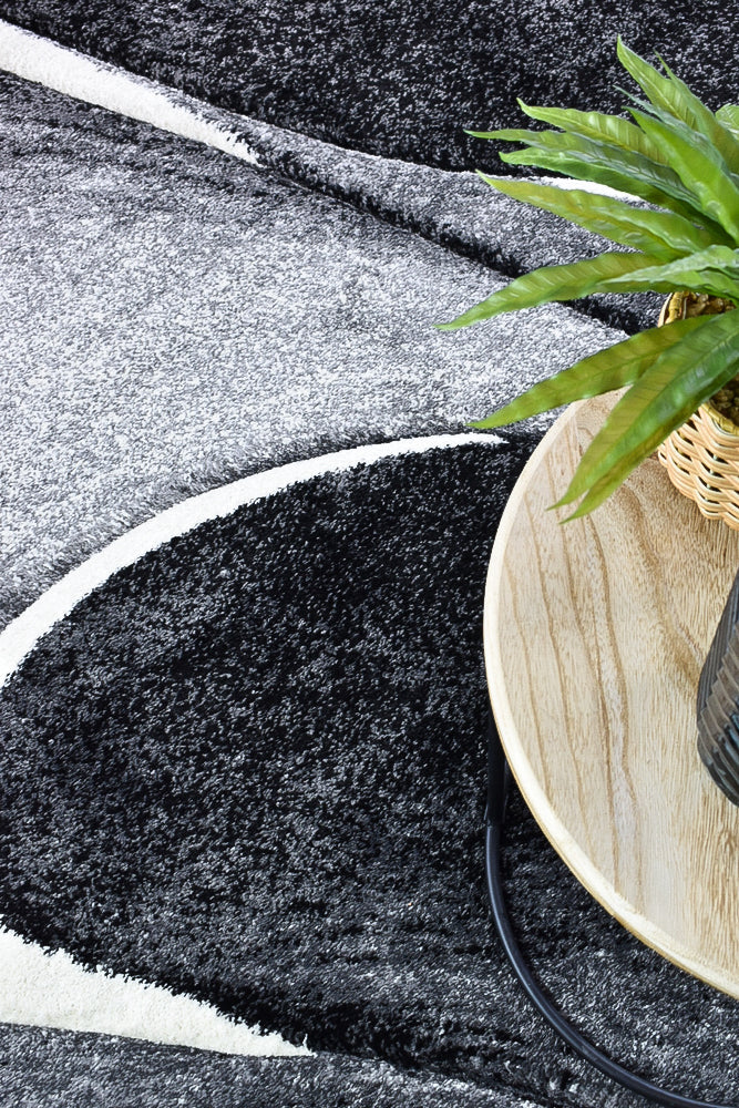 Dahlia 37 Dark Grey White