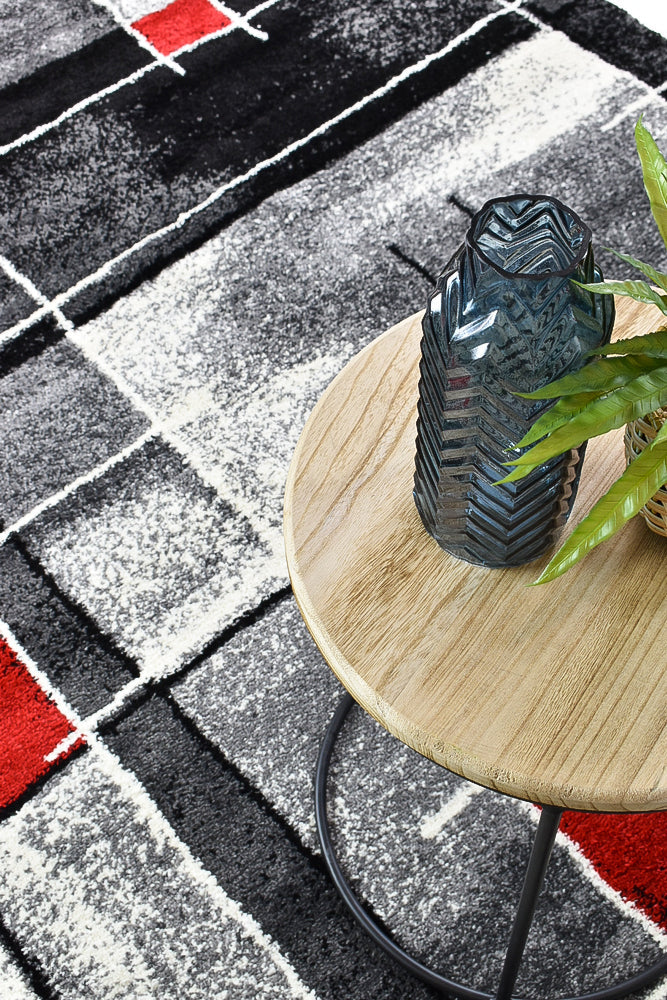Dahlia 297 Dark Grey Red