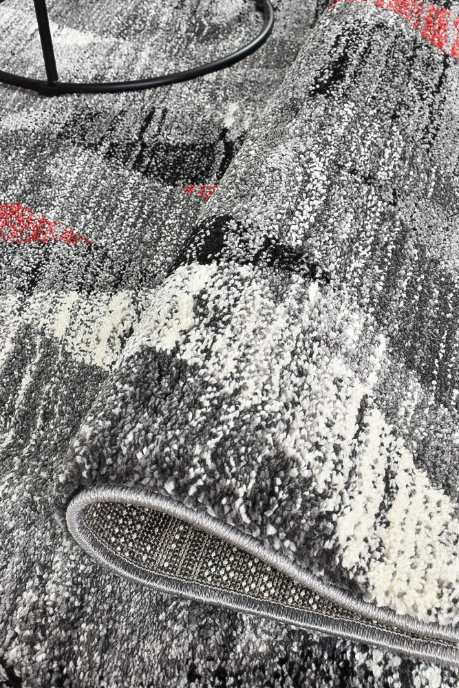 Dahlia 370 Light Grey Red