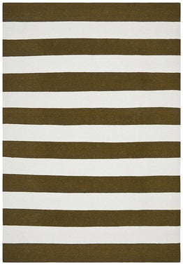 Nomad Pure Wool Flatweave 16 Olive Rug