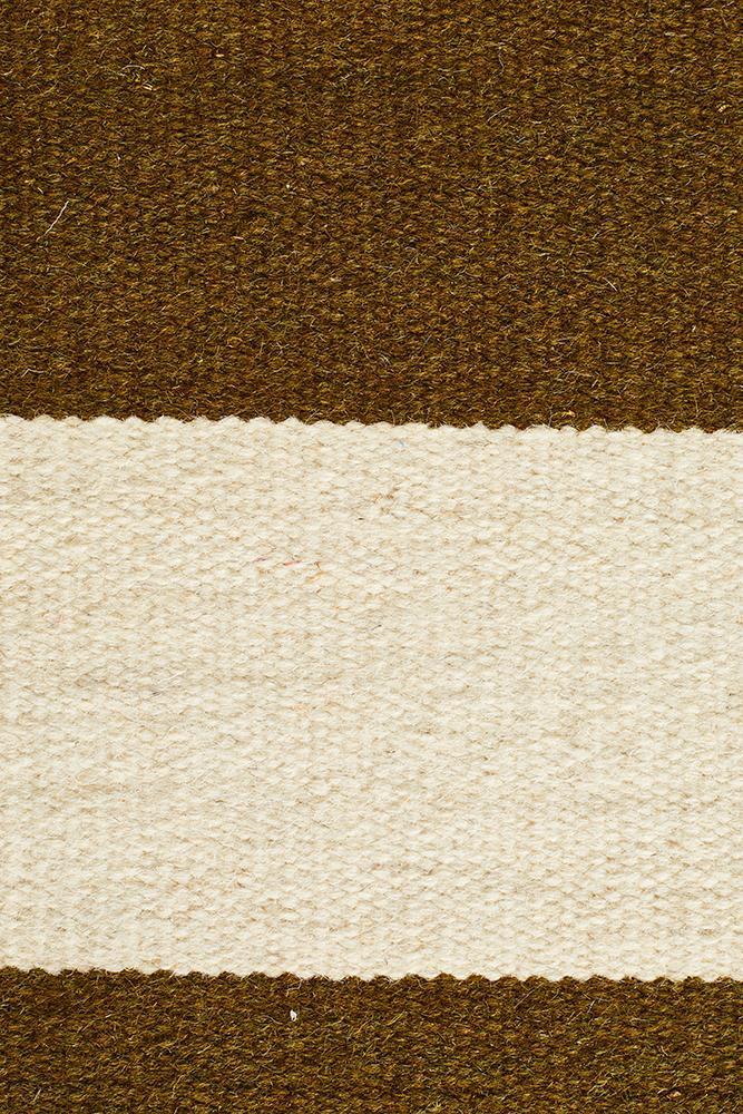 Nomad Pure Wool Flatweave 16 Olive Rug