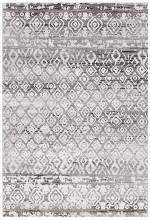 Oasis Zakira Dark Grey Tribal Rug