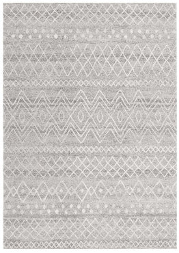 Oasis Nadia Grey Rustic Tribal Rug