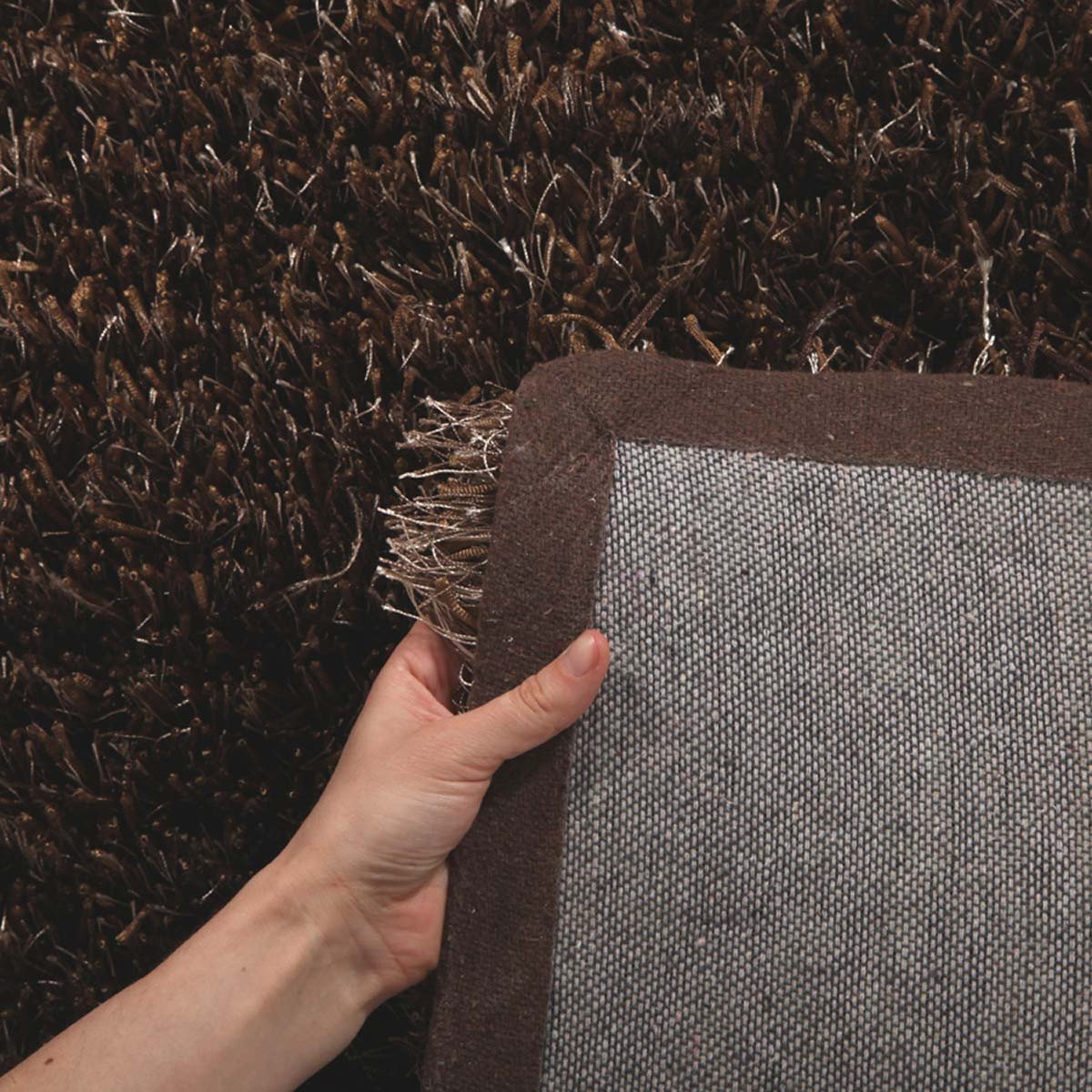 Orlando Collection Brown Rug