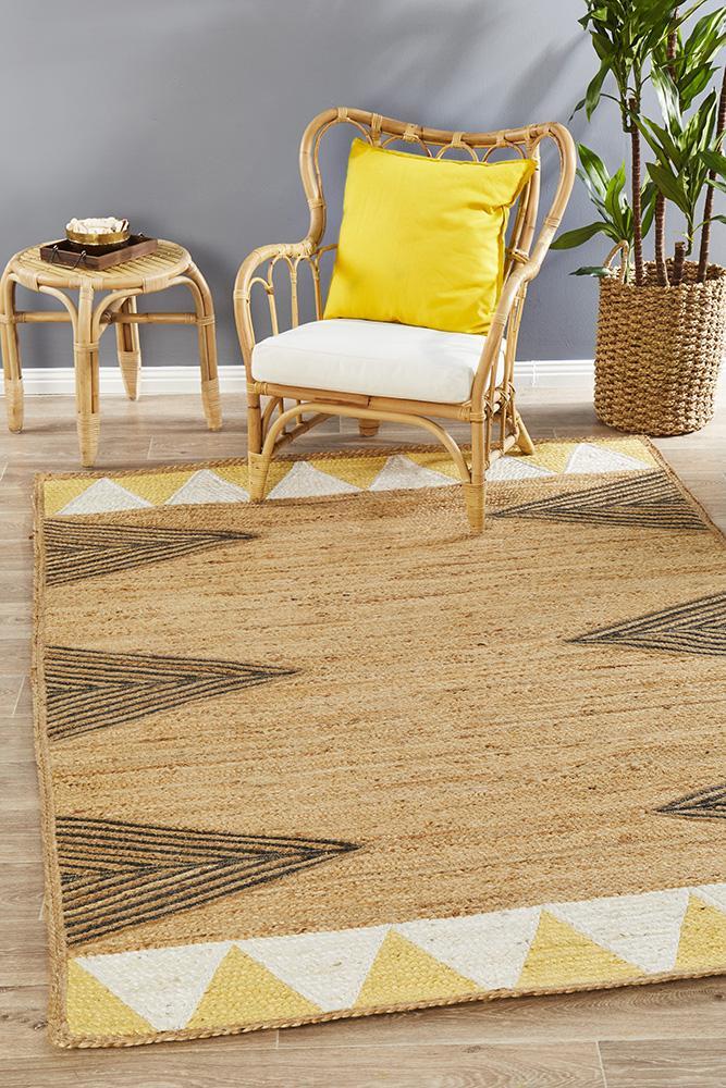 Parade 222 Yellow Rug