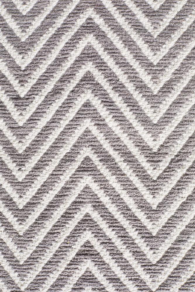 Spirit Chevron Grey Rug
