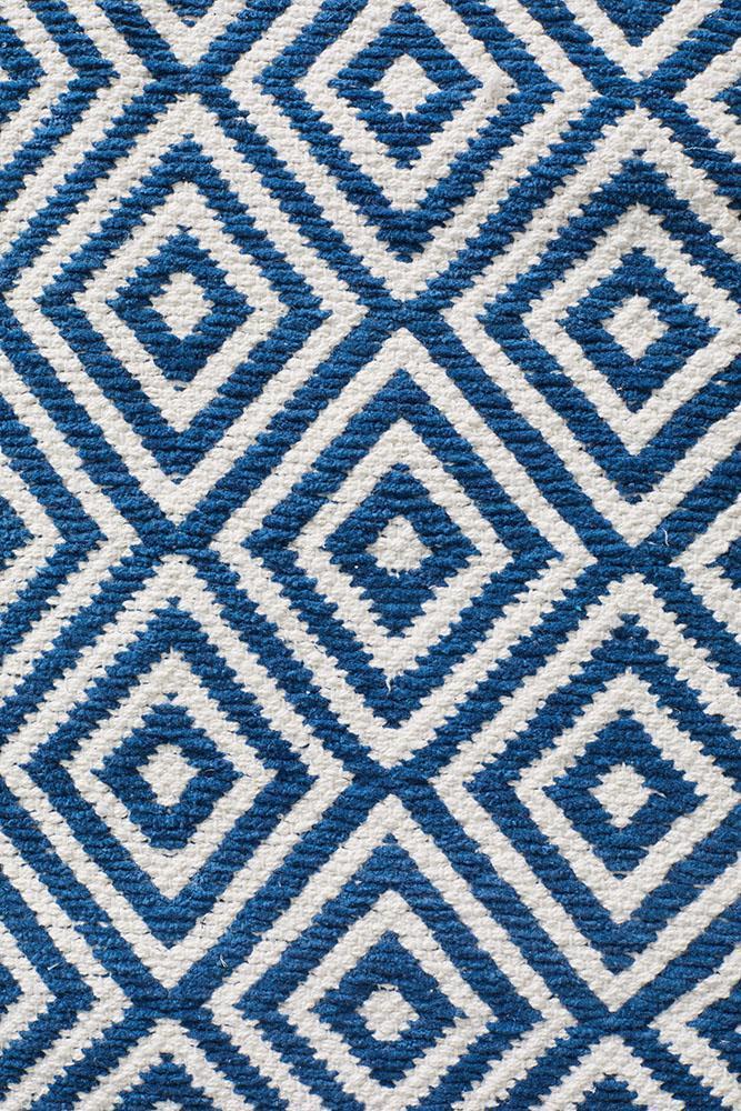 Spirit Diamond Navy Rug