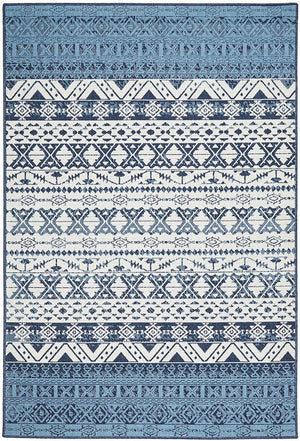 Seaside 3333 White Blue Rug