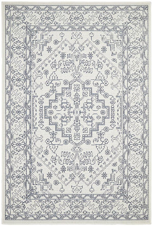 Seaside 5555 White Rug