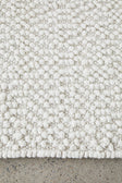 Boucle White Rug