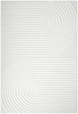 Lotus Abbey White Rug