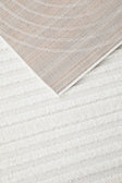 Lotus Carl White Runner Rug