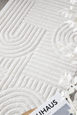 Marigold Dior White Runner Rug