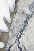 Mineral 222 Blue Runner Rug