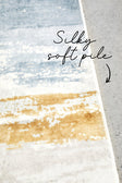 Revive Kyle Blue Washable Rug