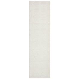 Serenade Shilo White Runner Rug