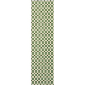 Vista Tito Green Runner Rug