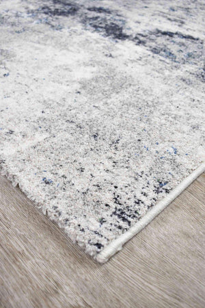 Francis Blue Textured Runner 32667-6258