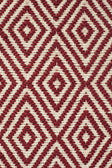 Abode Diamond Design Red Rug