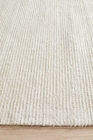 Allure Ivory Cotton Rayon Rug