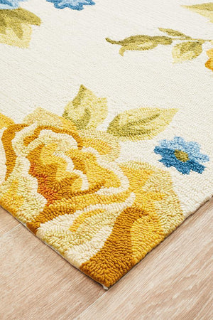 Copacabana Jessica New Spring Indoor Outdoor Rug Cream