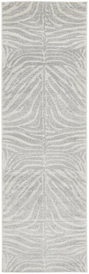 Chrome Savannah Silver Runner Rug