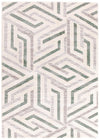 Dimensions Divinity Link Teal Modern Rug