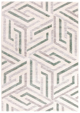 Dimensions Divinity Link Teal Modern Rug