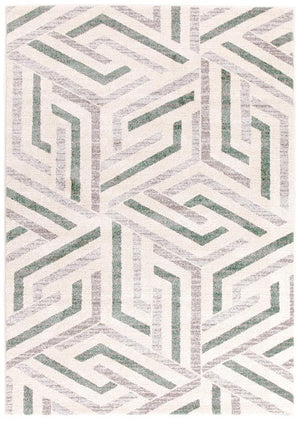 Dimensions Divinity Link Teal Modern Rug