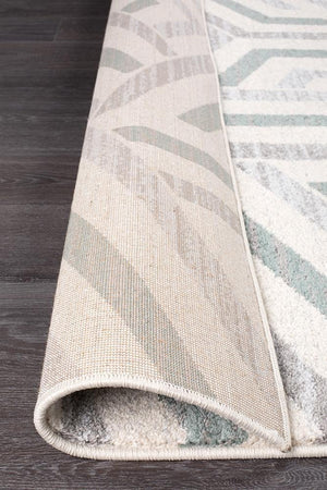 Dimensions Divinity Link Teal Modern Rug