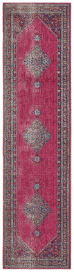 Eternal Whisper Diamond Pink Runner Rug