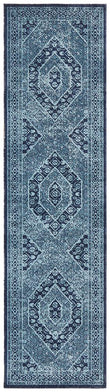 Eternal Whisper Vision Blue Runner Rug