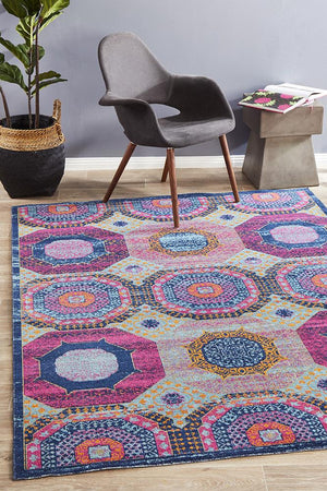 Eternal Whisper Dots Multi Rug