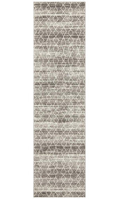 Evoke Remy Silver Transitional Runner Rug