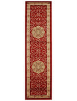 Istanbul Medallion Classic Pattern Runner Rug Red