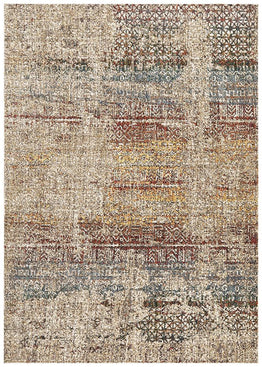 Jezebel Fluid Rainbows Modern Multi Rug