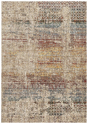 Jezebel Fluid Rainbows Modern Multi Rug