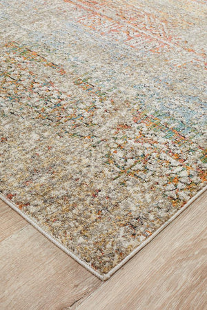 Jezebel Fluid Rainbows Modern Multi Rug