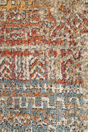 Jezebel Fluid Rainbows Modern Multi Rug