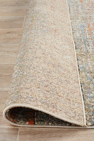 Jezebel Fluid Rainbows Modern Multi Rug