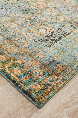 Jezebel Fluid Daylight Modern Blue Rug