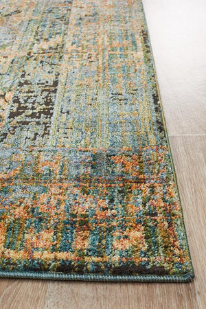 Jezebel Fluid Daylight Modern Blue Rug