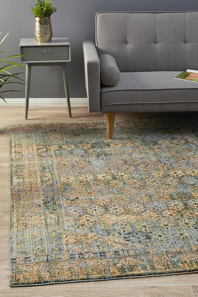 Jezebel Fluid Daylight Modern Blue Rug