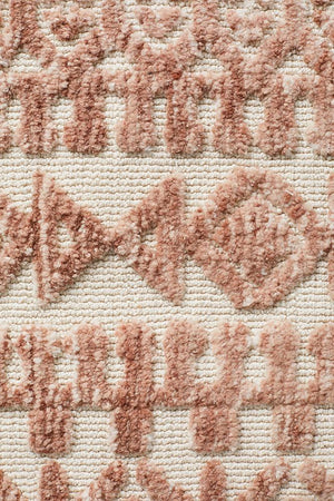 Levi Becca Peach Ivory Rug