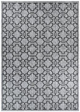 Pacific Grey Black Rug 208-DM9E