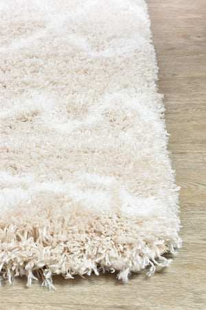 Cobi Shaggy Beige Rug 8746A