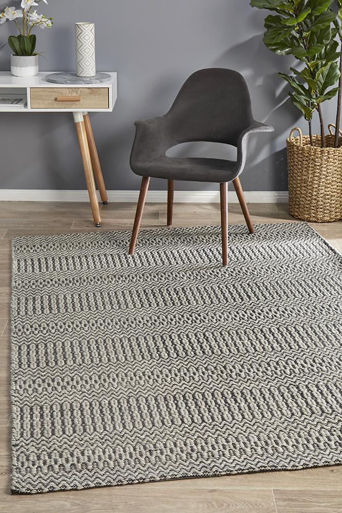 Miller Rhythm Tune Grey Rug