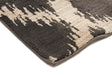 Moroccan Style  Diamond Design Charcoal Rug