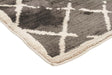 Moroccan Style  Rustic Design Grey Rug